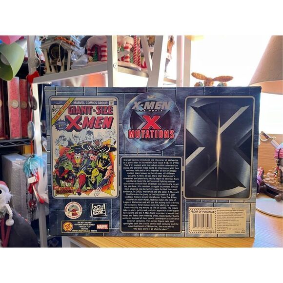 2000 Toy Biz Marvel X-Men The Movie X Mutations Classic & Movie Wolverine Figure - Picture 14 of 15